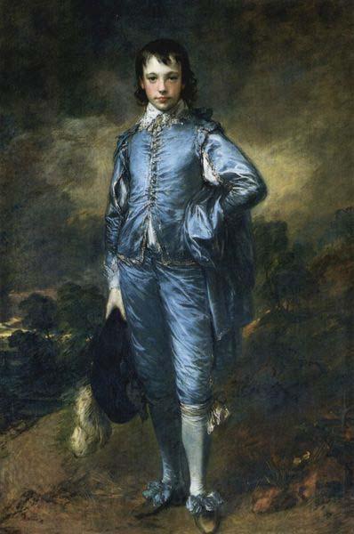 Thomas Gainsborough The Blue Boy Norge oil painting art